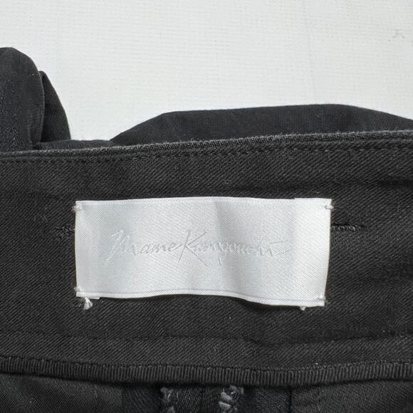 MAME KUROGOUCHI High Waisted Wide Leg Pants SIZE 4 WAIST 29 Black Jeans JAPAN 29 - Picture 3 of 11